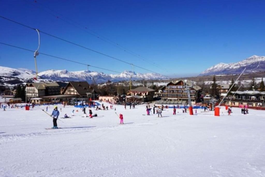Appart Tres Ensoleille 5-6 Pers Au Pied Des Pistes أونسيل المظهر الخارجي الصورة